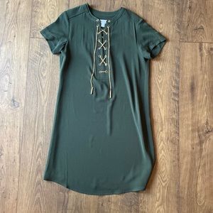Michael Kors Olive Chain Dress